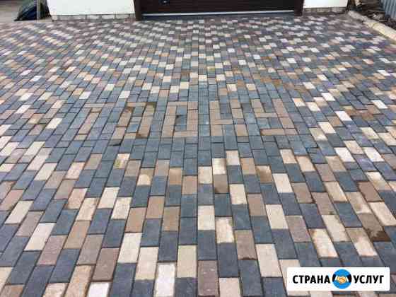Укладка брусчатки и асфальта Самара