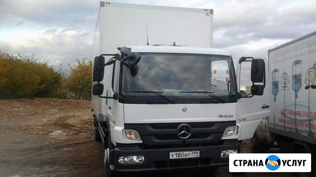 Грузоперевозки 5 тонн гидроборт 1,5 тонны Москва - изображение 1