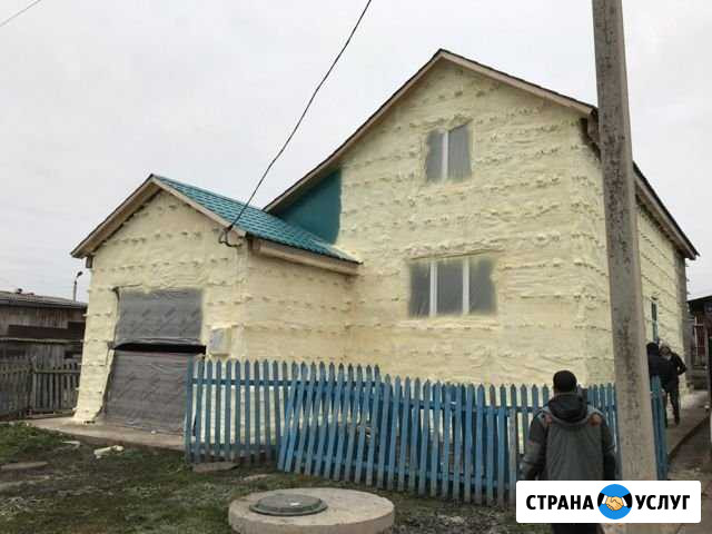 Утепление стен домов крыш и перекрытии Кармаскалы - изображение 1