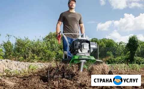 Вспашка земли мотоблоком, расчистка участков, поко Новороссийск - изображение 1