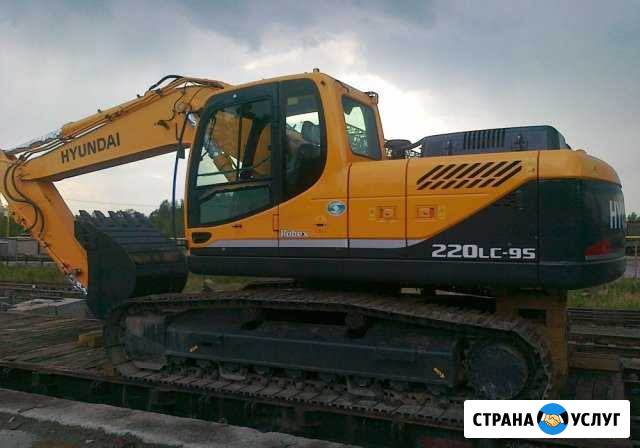 Аренда экскаватора Hyundai 220 ковш1,1м3,гусянка Канаш - изображение 1