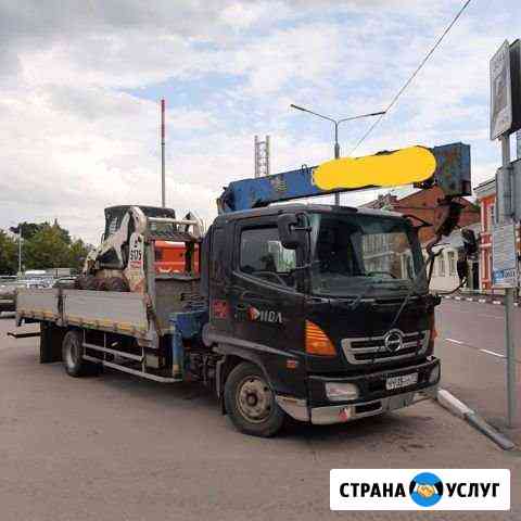 Манипулятор до 5 тонн, автовышка Москва