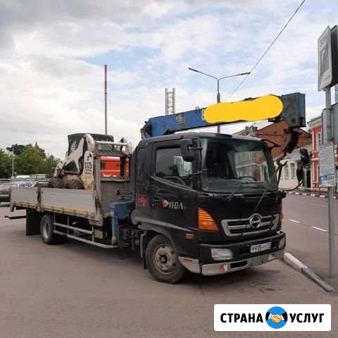Манипулятор до 5 тонн, автовышка Москва - изображение 1