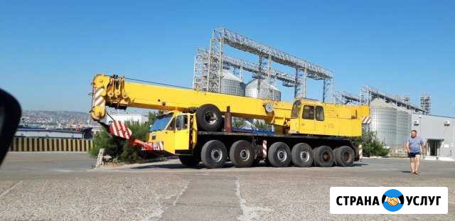 Услуга аренды автокрана 100 тонн Ростов-на-Дону - изображение 1