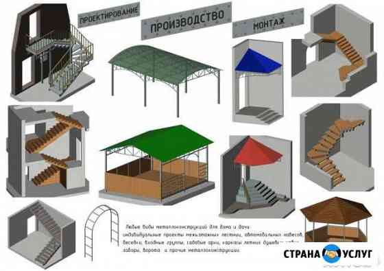 Сборка монтаж металлоконструкций Кораблино