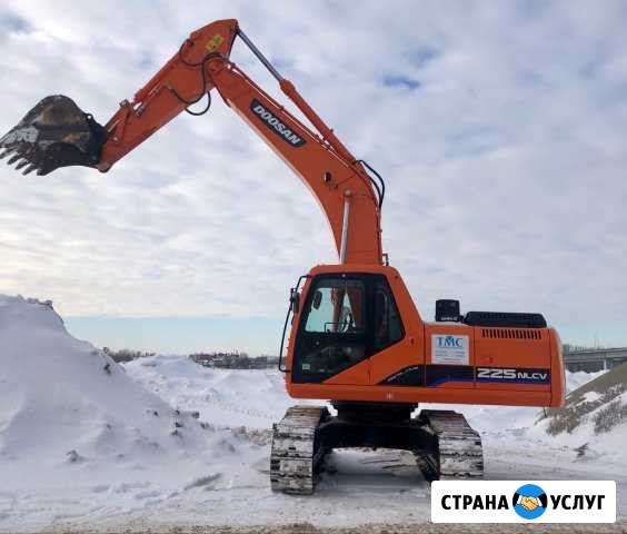 Аренда экскаватора гусеничного Doosan 225 Уфа - изображение 1