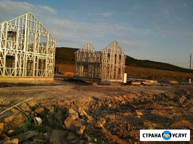 Каркасные дома.Кровля, монтаж,сварка.проэктировка Алушта - изображение 1