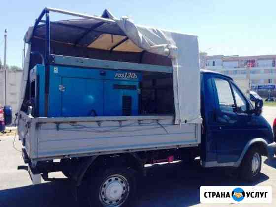 Аренда компрессора с молотками отбойными Белгород