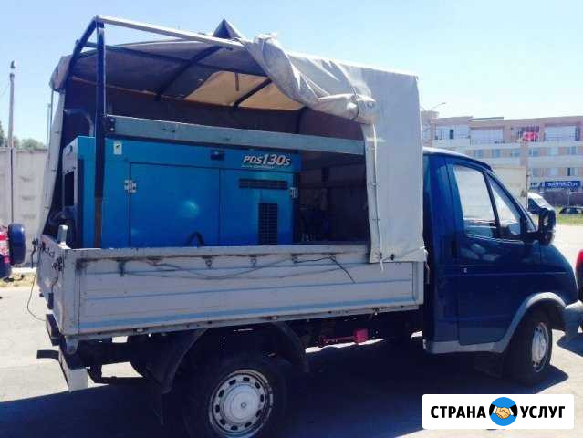Аренда компрессора с молотками отбойными Белгород - изображение 1