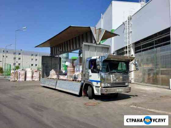 Грузоперевозки фургон бабочка 10 тонн, полуприцеп Хабаровск