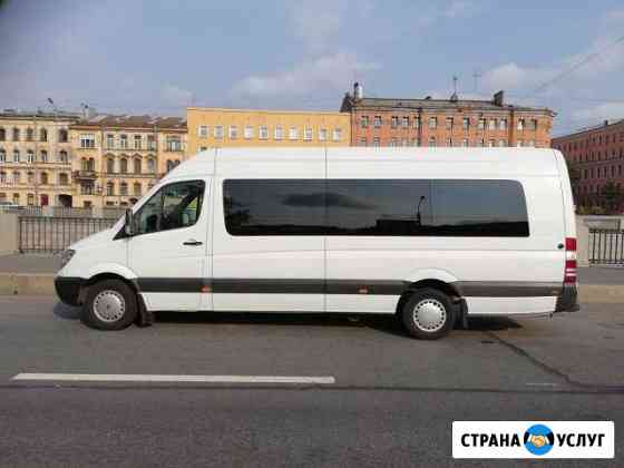 Пассажирские перевозки микроавтобусом+прицеп Калуга