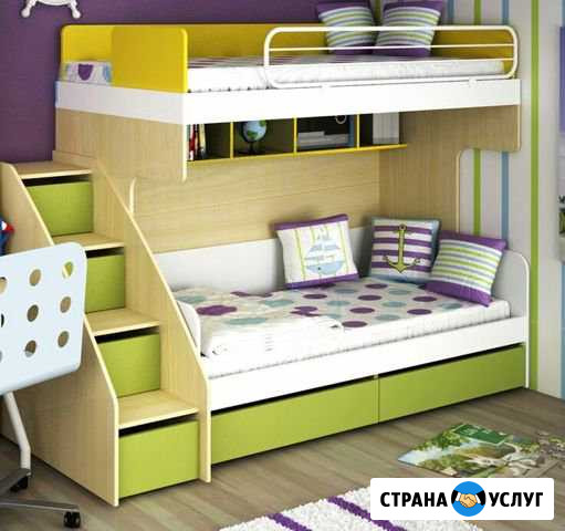 Двухъярусная кровать на заказ Тула - изображение 1