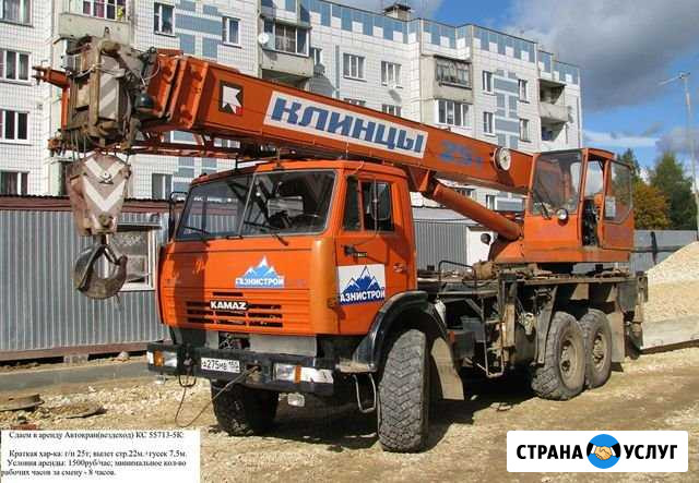 Аренда автокранов в Туле(14,25,50т и Манипулятор) Тула - изображение 1