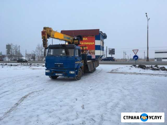 Манипулятор 7 тонн,перевозка негабарита любого Набережные Челны - изображение 1