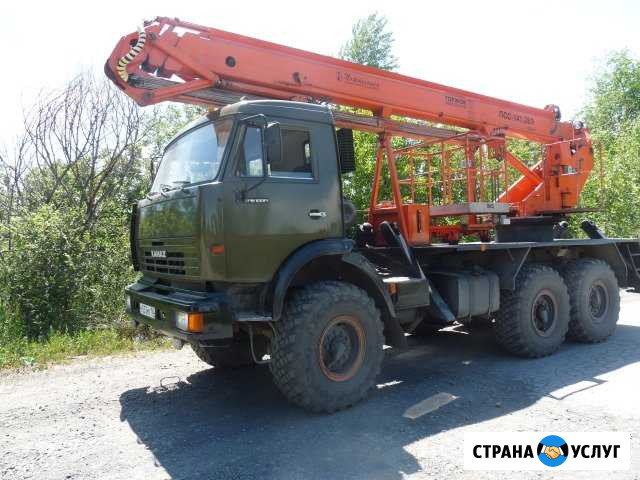 Автовышка 35 м, вышка вездеход 28 метров,18 метров Шахты - изображение 1