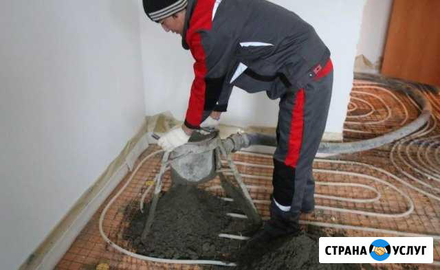 Стяжка пола полусухая плавающая. Железнодорожный Железнодорожный - изображение 1