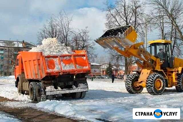 Уборка снега, чистка снега, вывоз снега, щетка Уфа - изображение 1
