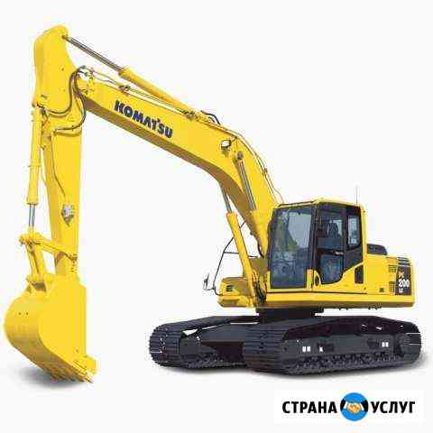 Услуги экскаватора Komatsu PC-200 Альметьевск