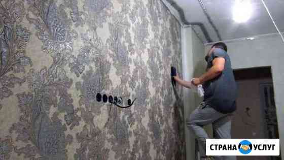 Поклейка обоев Краснодар