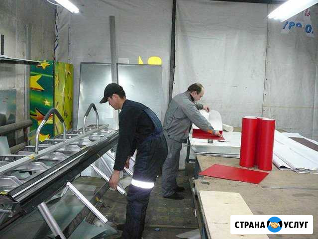 Монтаж наружной рекламы Линда - изображение 1