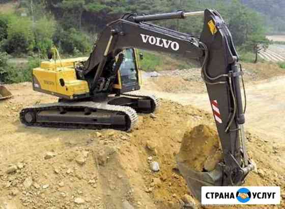 Аренда экскаватора гусеничного volvo 290 Ростов-на-Дону