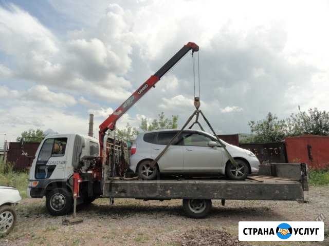 Услуги эвакуатора. Воровайка. Манипулятор Красноярск - изображение 1