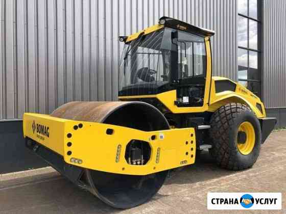 Аренда каток грунтовый вибрационный 14тн. Bomag Уфа