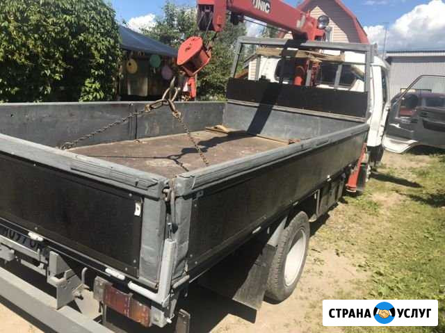 Грузоперевозки кран манипулятор Санкт-Петербург - изображение 1