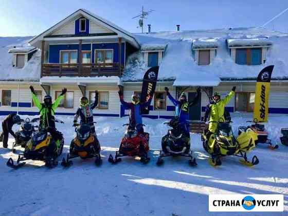 Школа управления горным снегоходом Каракулино