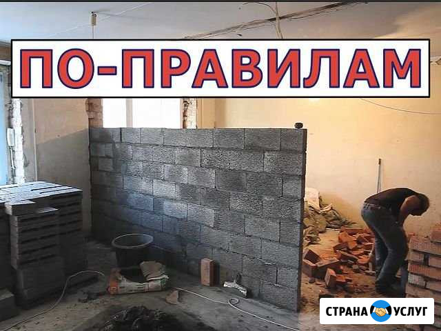 Бригада. Стены межкомнатные Перегородки Новороссийск - изображение 1