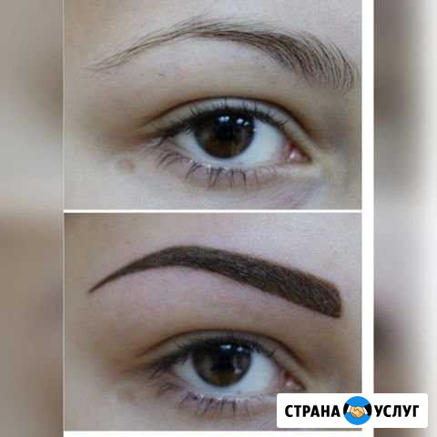 Пудровые брови ручная техника(татуаж) Красногорск - изображение 1
