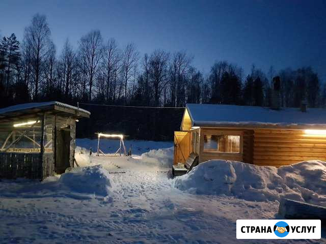 Баня 20 кв.м. на участке 100 сот Кондопога - изображение 1