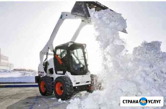 Минипогрузчик Bobcat услуги, аренда мини погрузчик Белгород