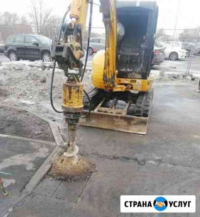 Миниэкскаватор Ямобур Санкт-Петербург