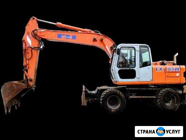 Аренда колёсные экскаватор Выборг - изображение 1