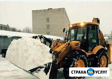 Уборка снега. Погрузчик, экскаватор-погрузчик Петропавловск-Камчатский - изображение 1