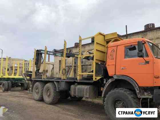 Услуги по перевозке Камаз сортиментовоз с гмп Кострома