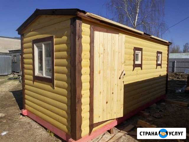 Баня готовая 5 метров из бруса с печкой Вологда - изображение 1