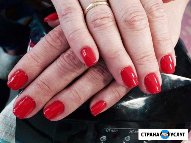 Маникюр с покрытием шеллак Москва - изображение 1