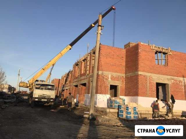 Услуги автокрана 5т, 25т. Кранборт 8т Иркутск - изображение 1