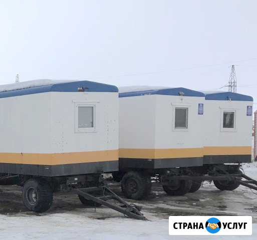 Вагон-дом на шасси (жилой на 8 мест) Губкинский - изображение 1