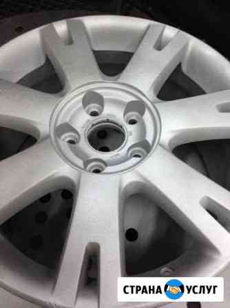 Пескоструй. Порошковая покраска дисков Москва