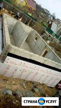 Цокольные этажи фундаменты всех типов кровля Домодедово