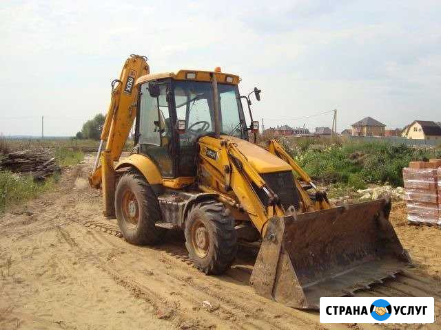 Аренда экскаватор-погрузчика JCB3CX с гидромолотом Бронницы - изображение 1