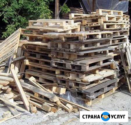 Утилизация деревянных поддонов, вышедших из строя Поварово - изображение 1