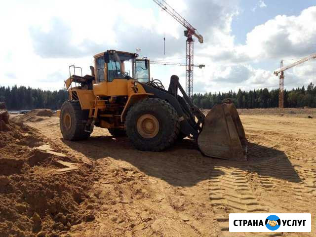 Аренда Фронтальный погрузчик вольво l220e ковш 6.5 Санкт-Петербург - изображение 1