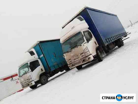 Грузоперевозки 5 тон 60 кубов, 21 палет, верх/2бок Новосибирск