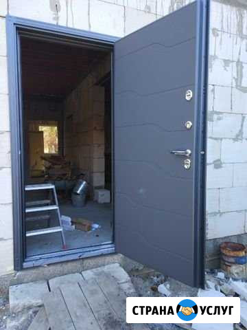 Установка входных металлических дверей Астрахань - изображение 1