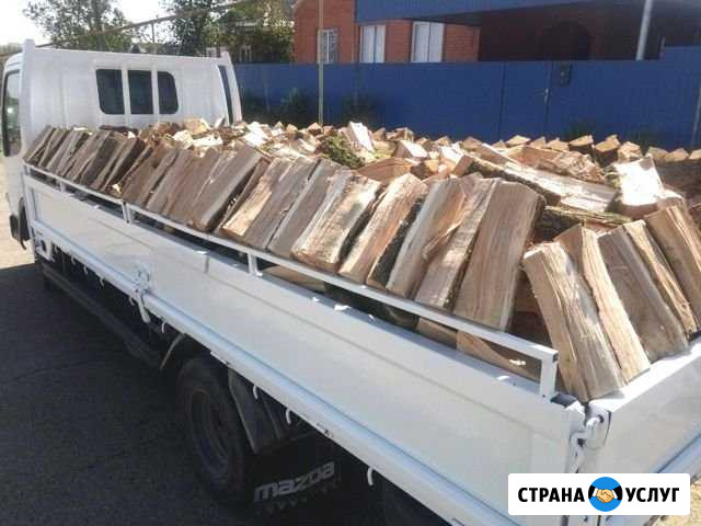 Дрова от 3 до 10 кубов с доставкой дуб-ясень Белореченск - изображение 1