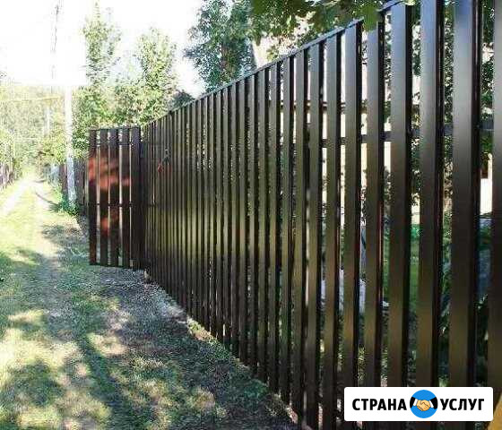 Забор на винтовых сваях Колпино - изображение 1